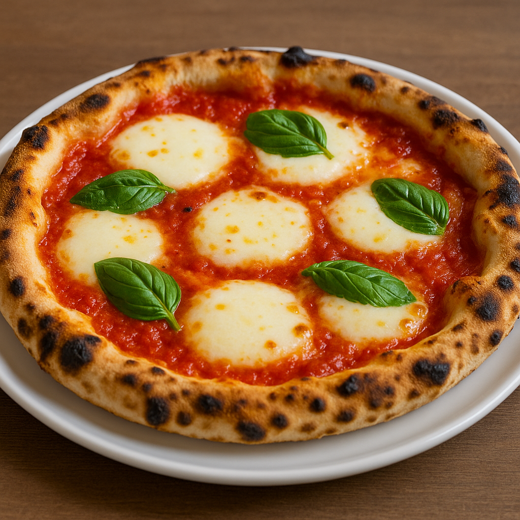 Pizza vegetal tamaño normal